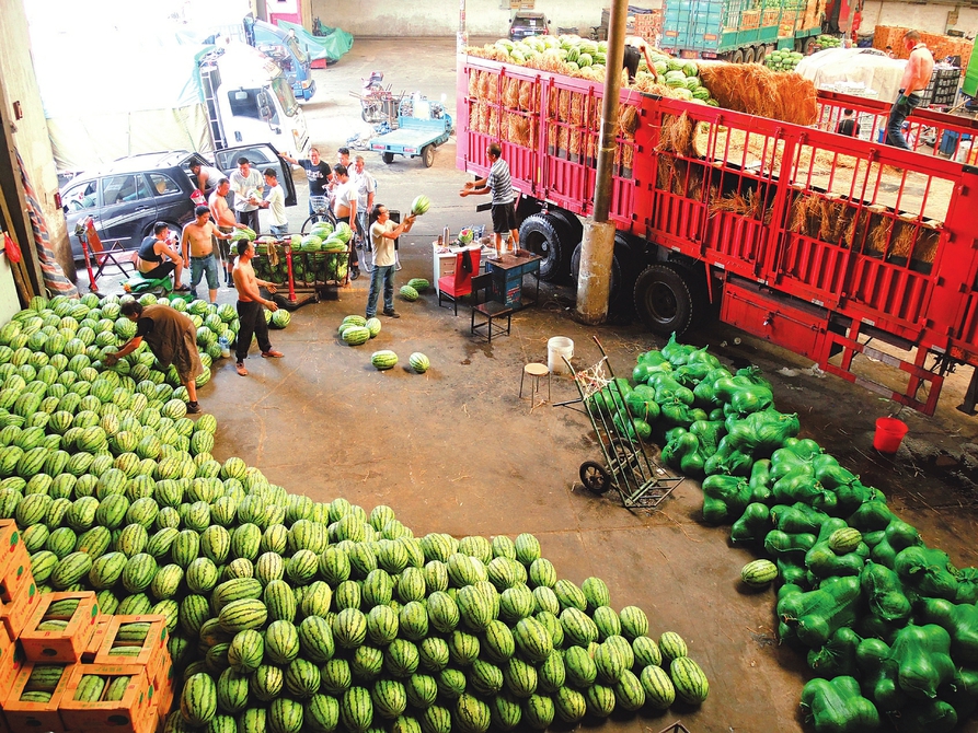 太原河西农副产品批发市场 龙城“菜篮子”的活力与脉搏